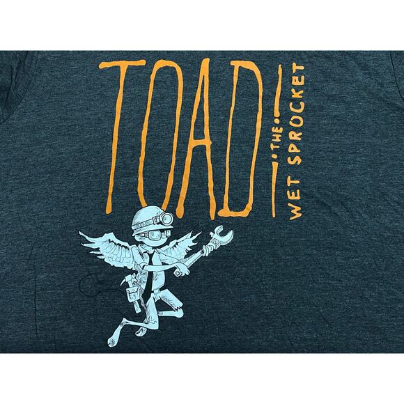 Toad the Wet Sprocket T-Shirt Men’s Size 2XL Gray Fan Gift Band Graphic Tee - Picture 5 of 8